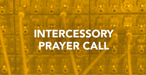 Intercessory Prayer Call